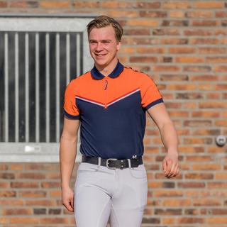 HORKA  reit-poloshirt mit polygiene knhs heren 