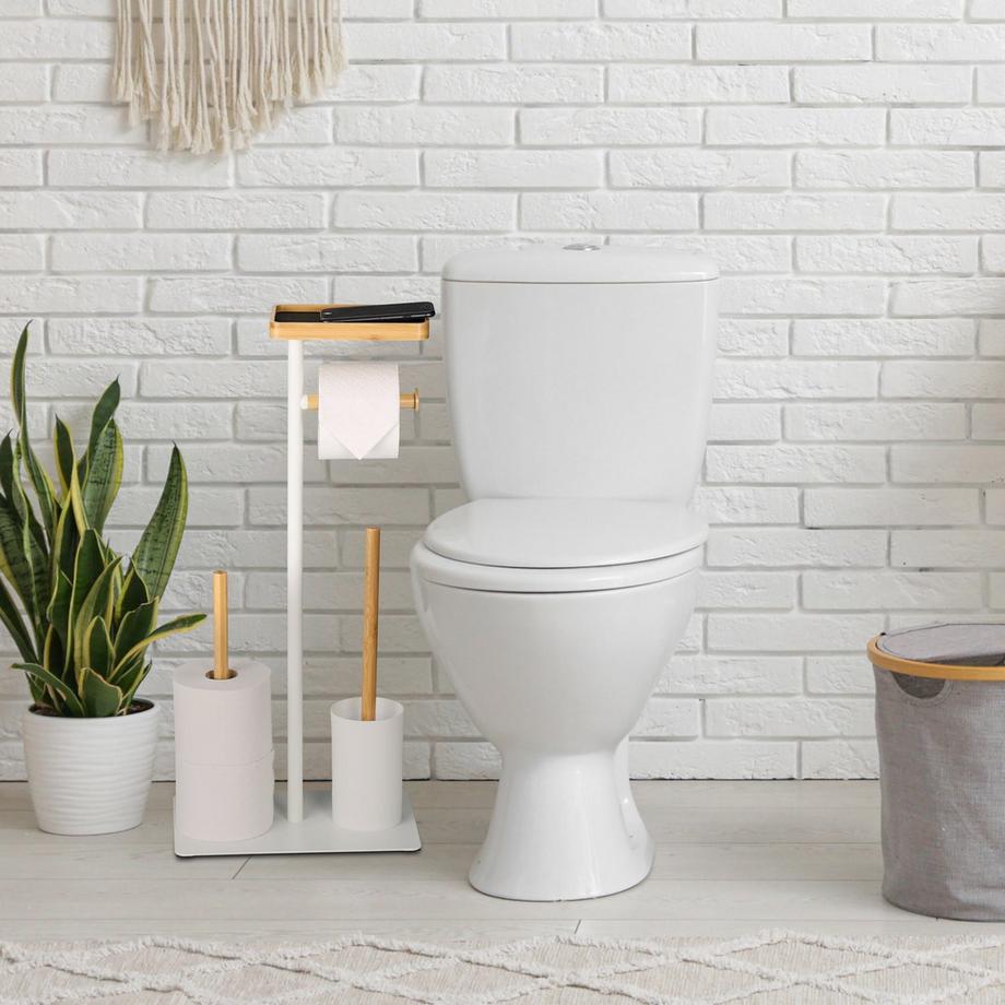 Northix Portarotolo con ripiano  