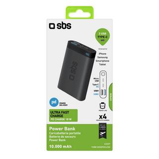 SBS  Power Bank Pocket 10.000 mAh 