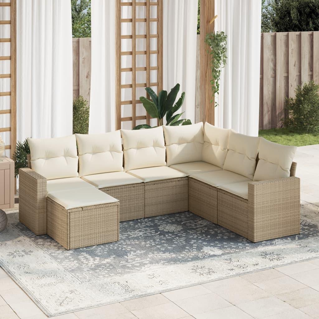 VidaXL Garten sofagarnitur poly-rattan  