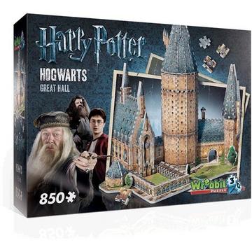 Wrebbit 3D Harry Potter Hogwarts Great Hall 850 pcs puzzle en 3D