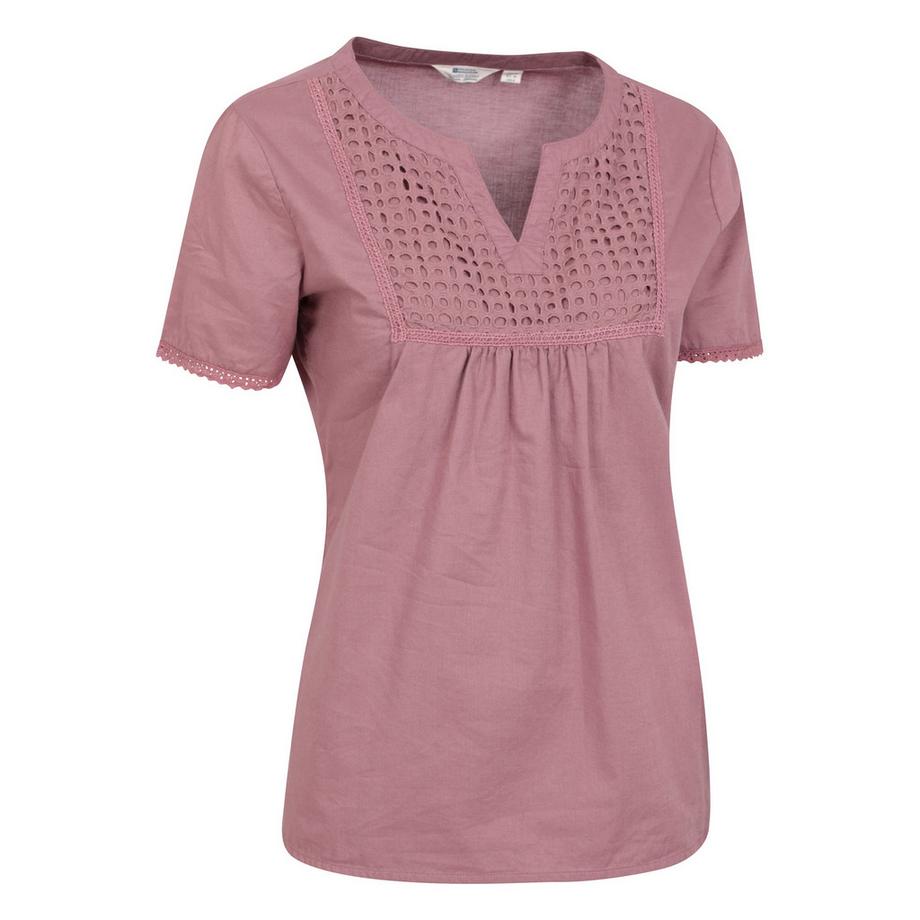 Mountain Warehouse Paris V-Ausschnitt Kurzarm-Oberteil  