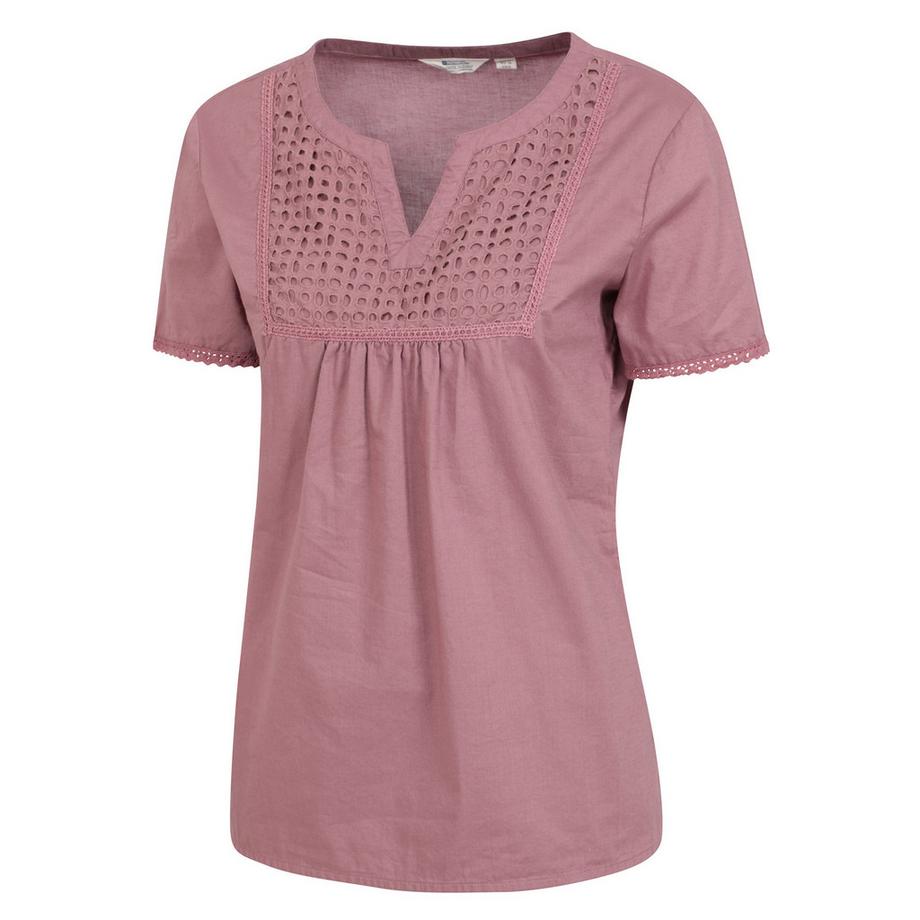 Mountain Warehouse Paris V-Ausschnitt Kurzarm-Oberteil  