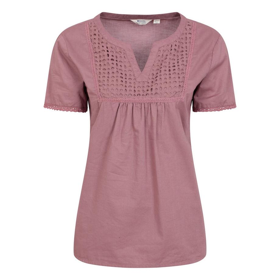 Mountain Warehouse Paris V-Ausschnitt Kurzarm-Oberteil  