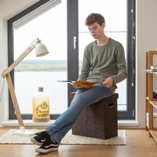 Northix Tabouret pliant  