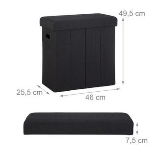 Northix Tabouret pliant  