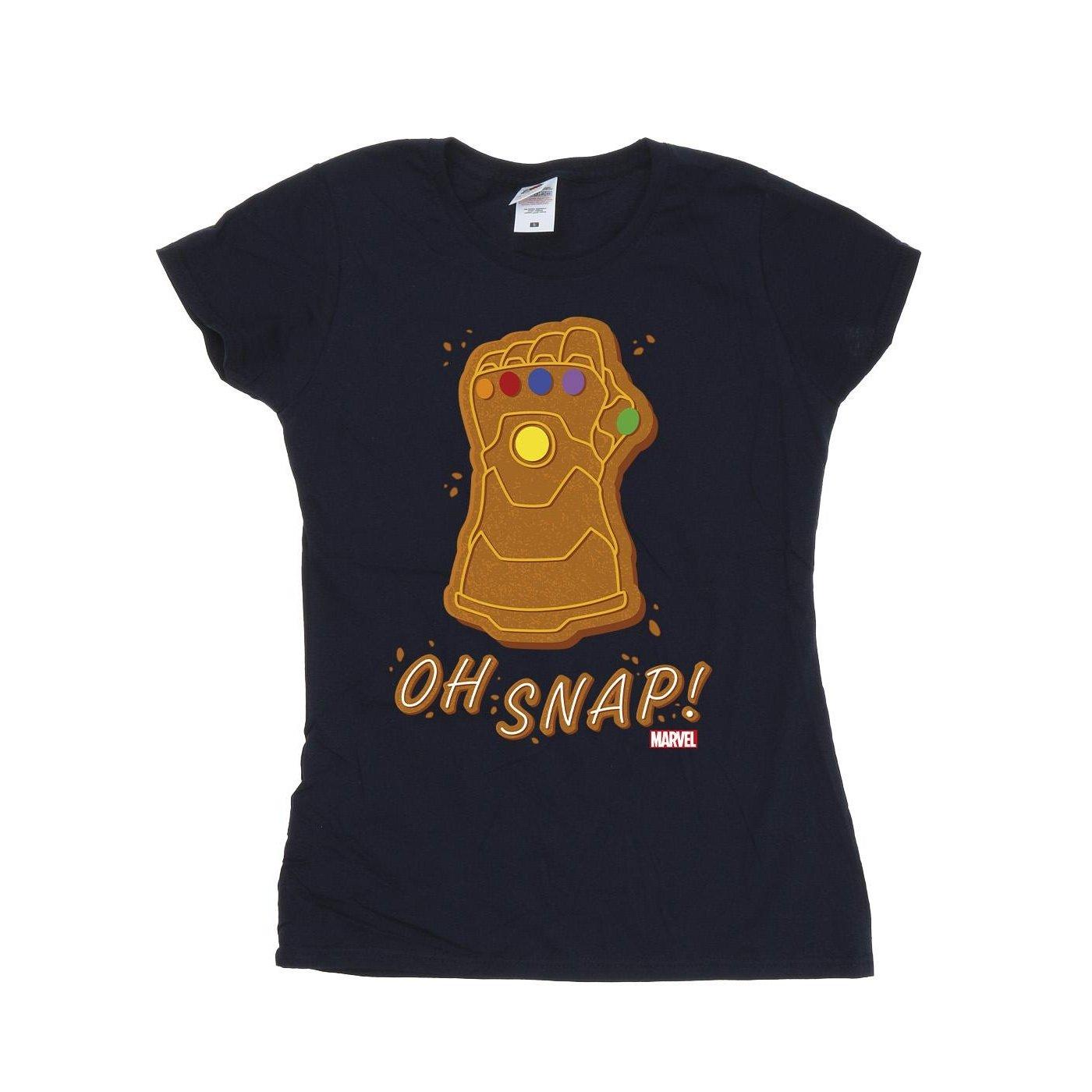 Image of Thanos Oh Snap Tshirt Damen Marine XL