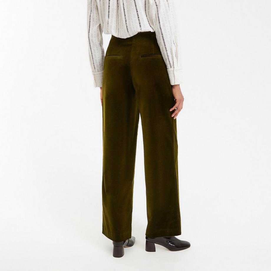 La Redoute Collections Pantalon Large Velours  