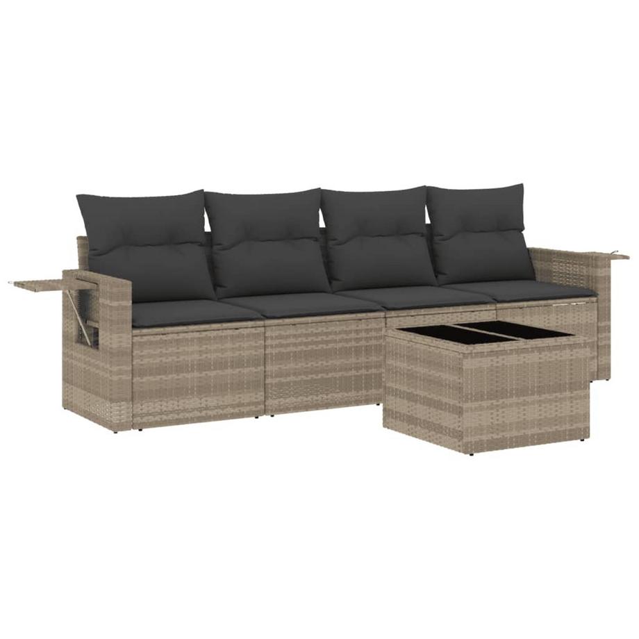 Garten sofagarnitur poly-rattan