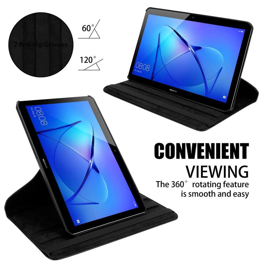 Cadorabo  Tablet Hülle für Huawei MediaPad T3 10 (9.6 Zoll) OHNE Auto Wake Up 