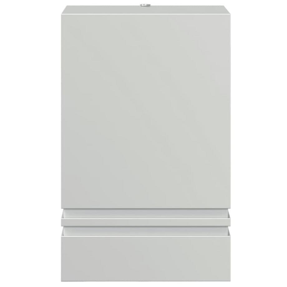 VidaXL Applique murale d'extérieur acier inoxydable  