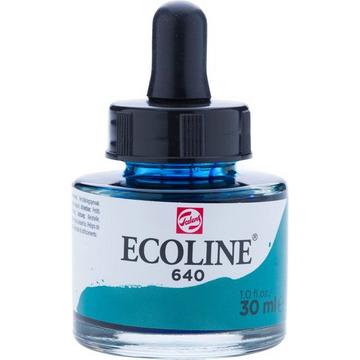 TALENS Deckfarbe Ecoline 30ml 11256401 bluish green