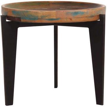 Tavolino Fume rotondo 46x46