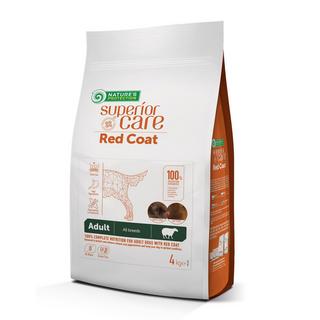 Nature's Protection Superior Care  Cappotto Rosso Adulto con Pelle di Agnello 