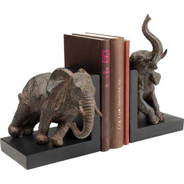 KARE Design Fermalibri Elephants 42 (set di 2)  