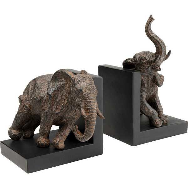 KARE Design Fermalibri Elephants 42 (set di 2)  