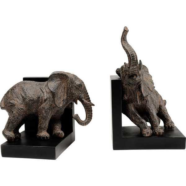 KARE Design Fermalibri Elephants 42 (set di 2)  