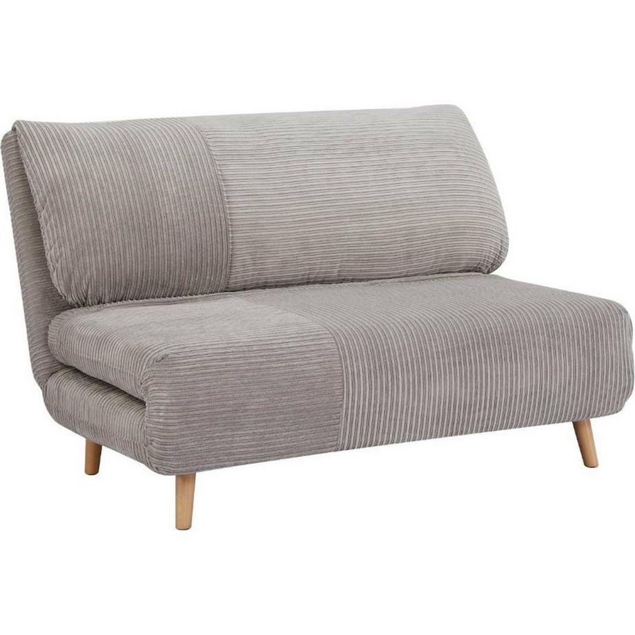 Vente-unique Schlafsofa 2Sitzer PALULA Kordsamt  