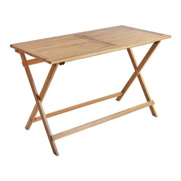 Table de salle à manger de jardin en Acacia Méditerranéen PROSSEDI