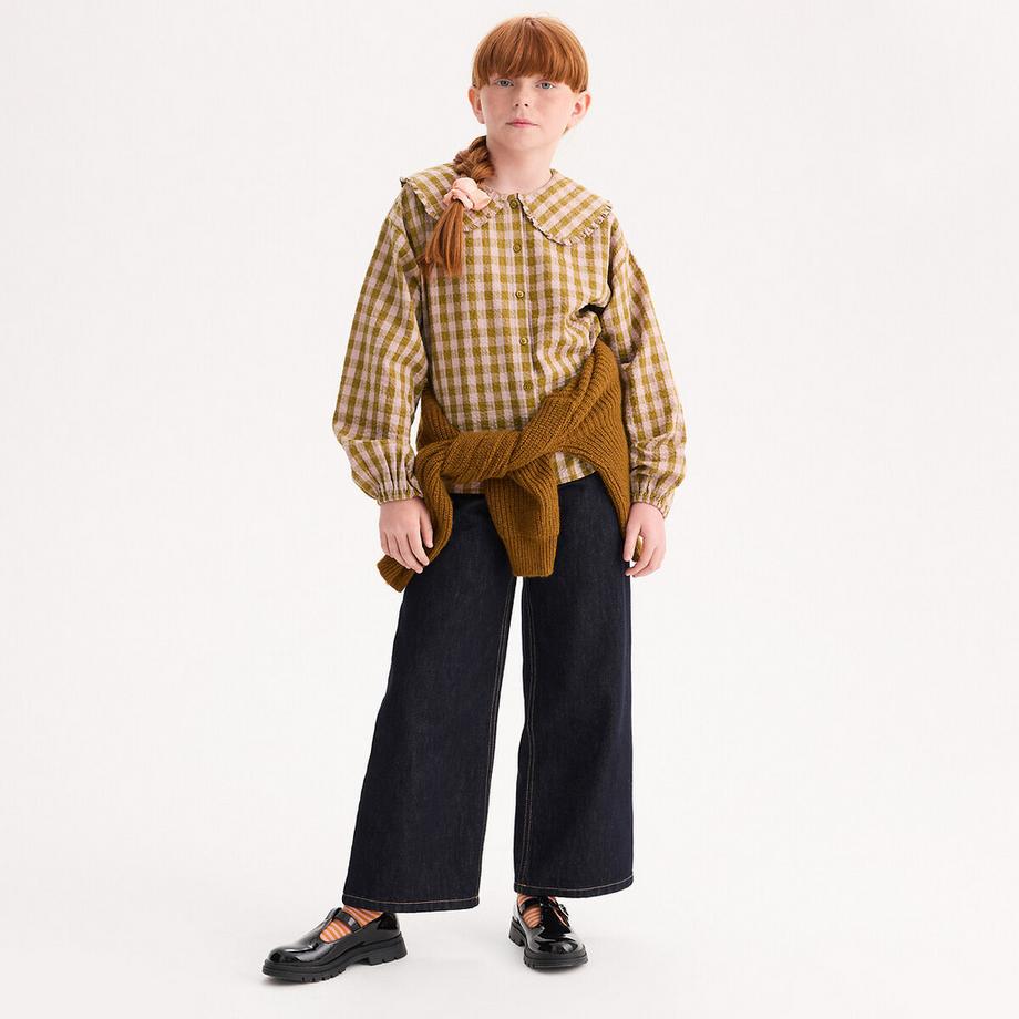 Chemise à carreaux vichy