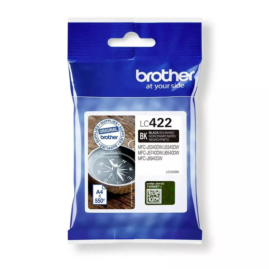 Brother – Original Tintenpatrone für 550 Seiten, Multicolor, One Size