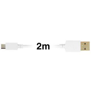 Avizar  Inkax Micro-USB auf USB 2m Kabel 