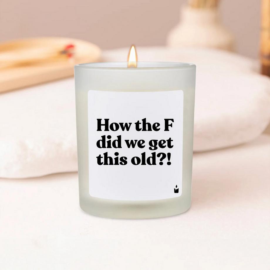 CandleHand Duftkerze Flowery How the F did we get this old?!  