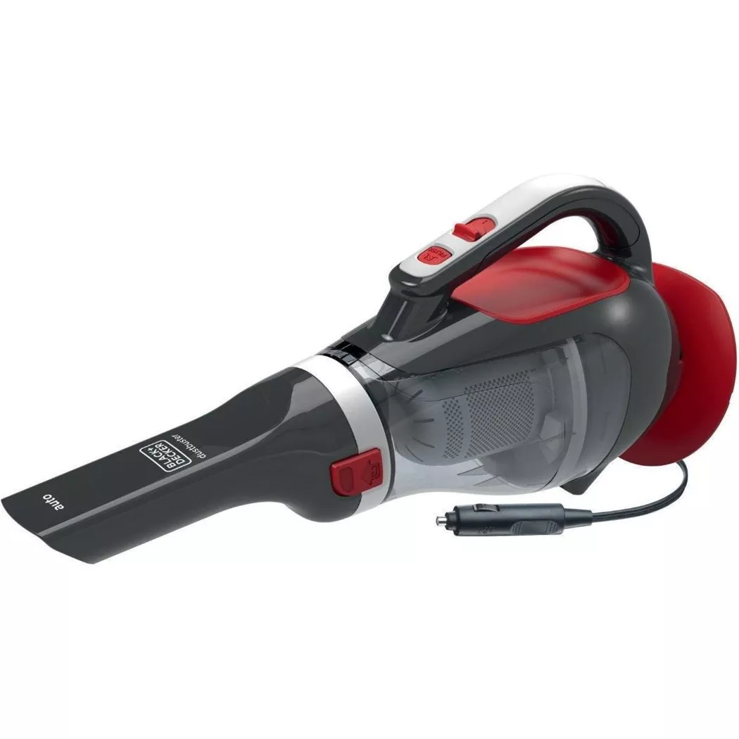 BLACK+DECKER – Auto-Handstaubsauger ADV1200, Rot Bunt, One Size