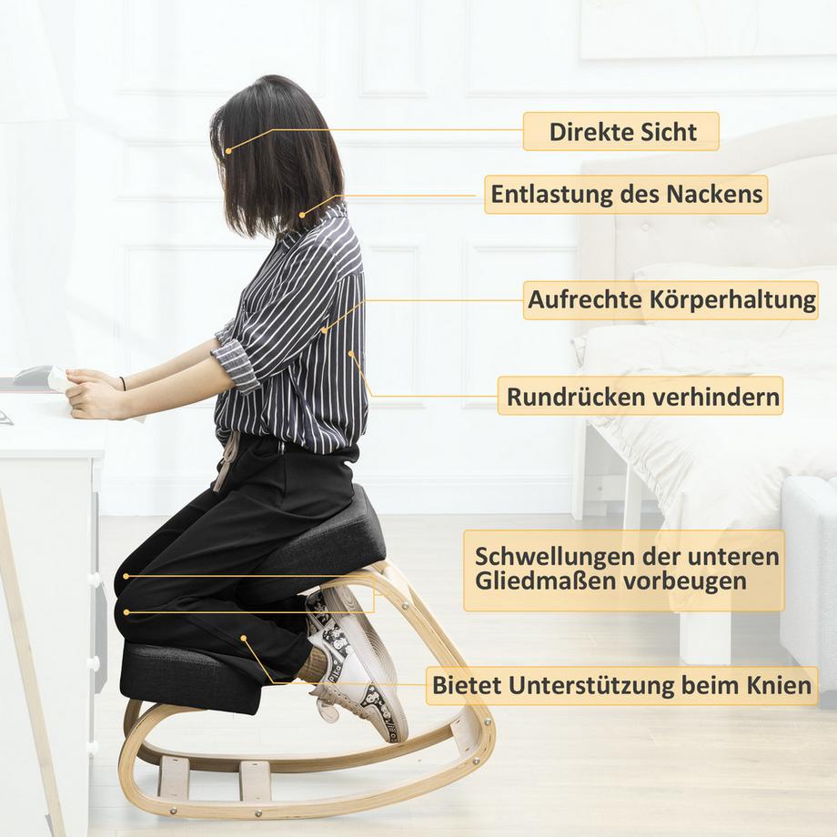 Vinsetto Chaise à genoux  