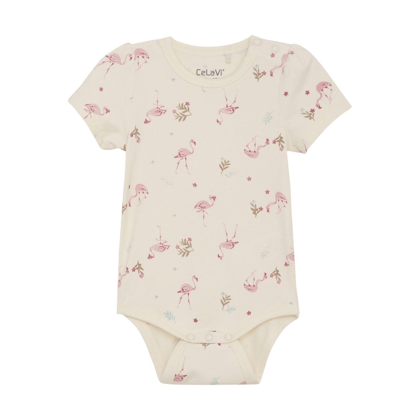 Image of Bambus Body Kurzarm Brandied Apricot Mädchen Beige 70