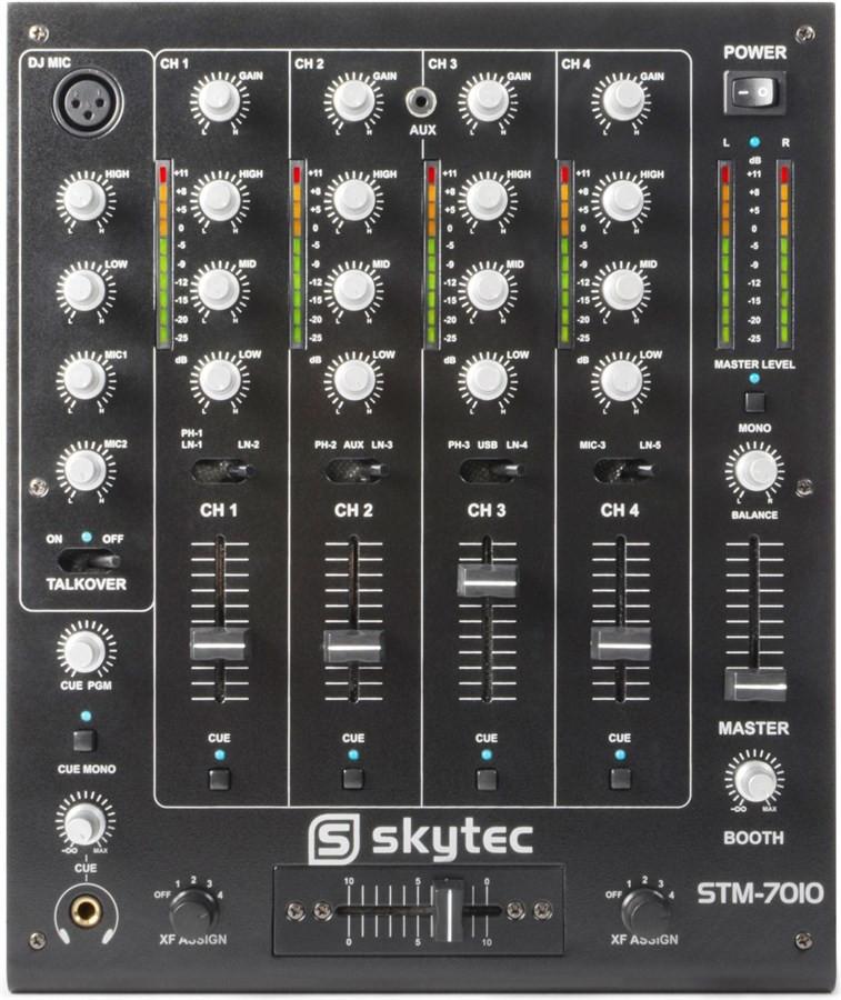 Vonyx  STM-7010 4-Kanal Mixer, USB 