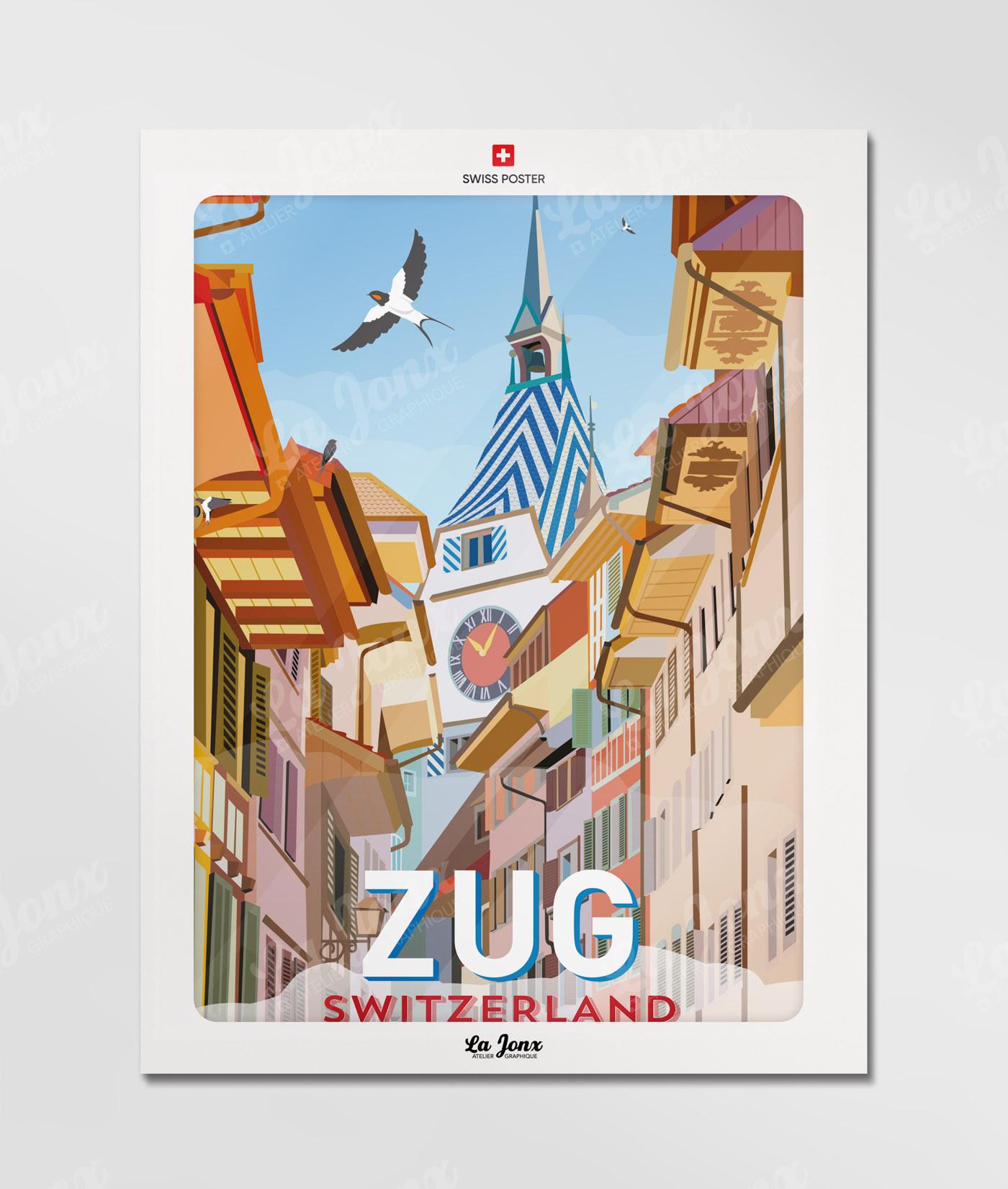 La-Jonx Zug - Der Zytturm - Poster  
