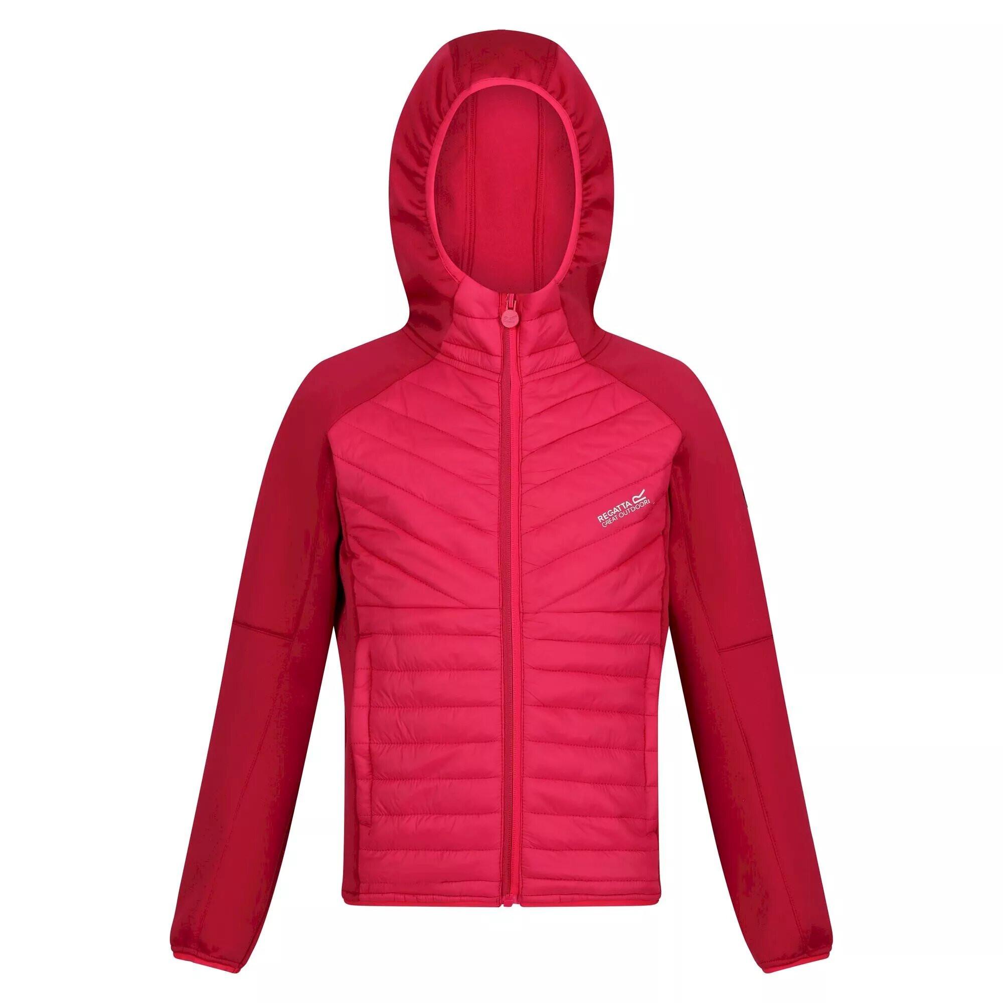 Image of Kielder Hybrid Vi Jacke Jungen Pink 146/152