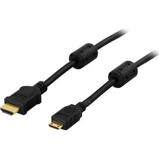 DELTACO  DELTACO HDMI-Kabel, Stecker auf Mini-Stecker, 1 m, 