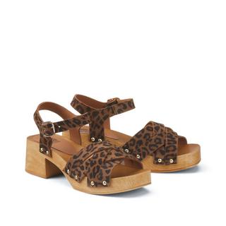 La Redoute Collections  Sandales cuir esprit sabot 