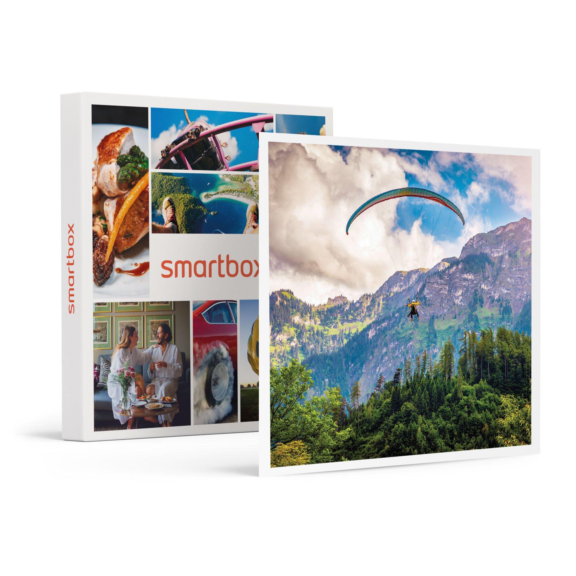 Image of Paragliding Nervenkitzel: 1 Adrenalingeladener Flug Über Das Barrhorn Mit Video-souvenir - Geschenkbox Unisex