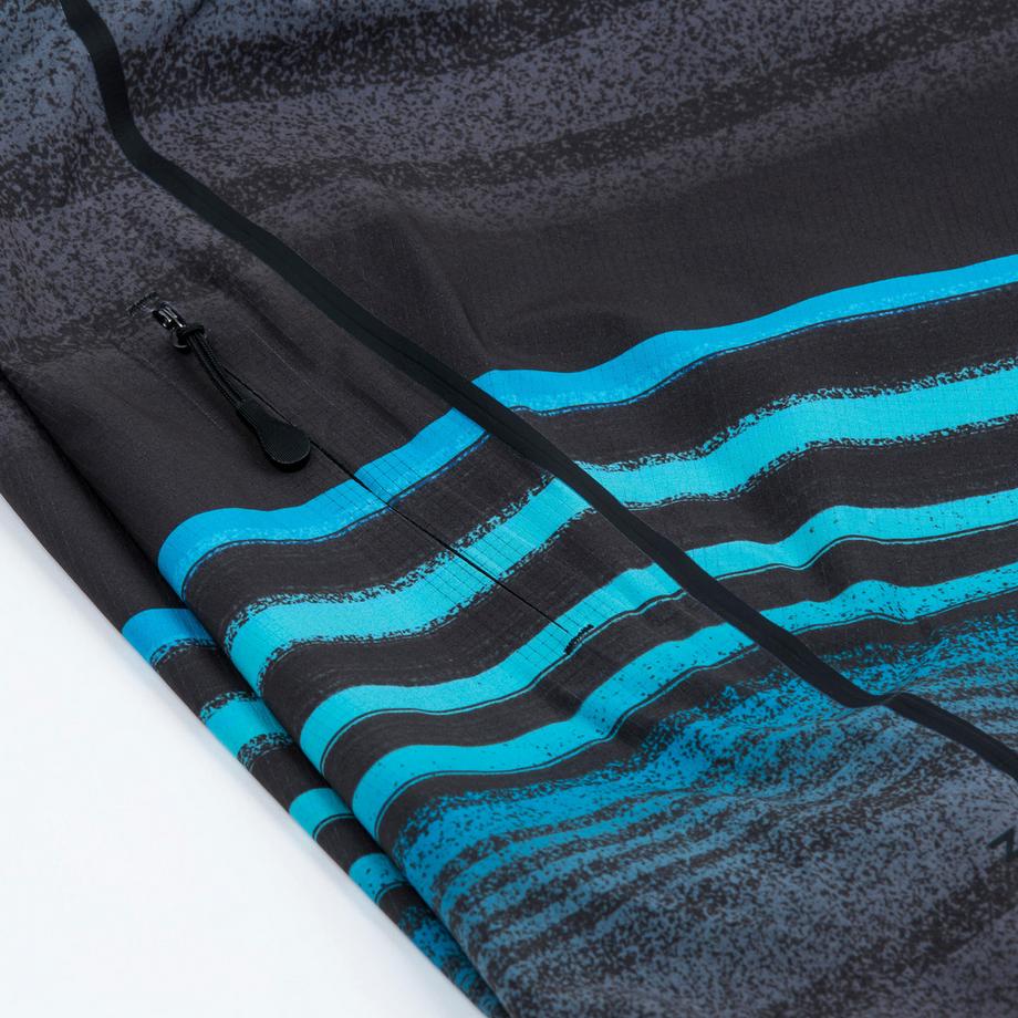 OLAIAN  Boardshort bambino ragazzo a righe poliestere 
