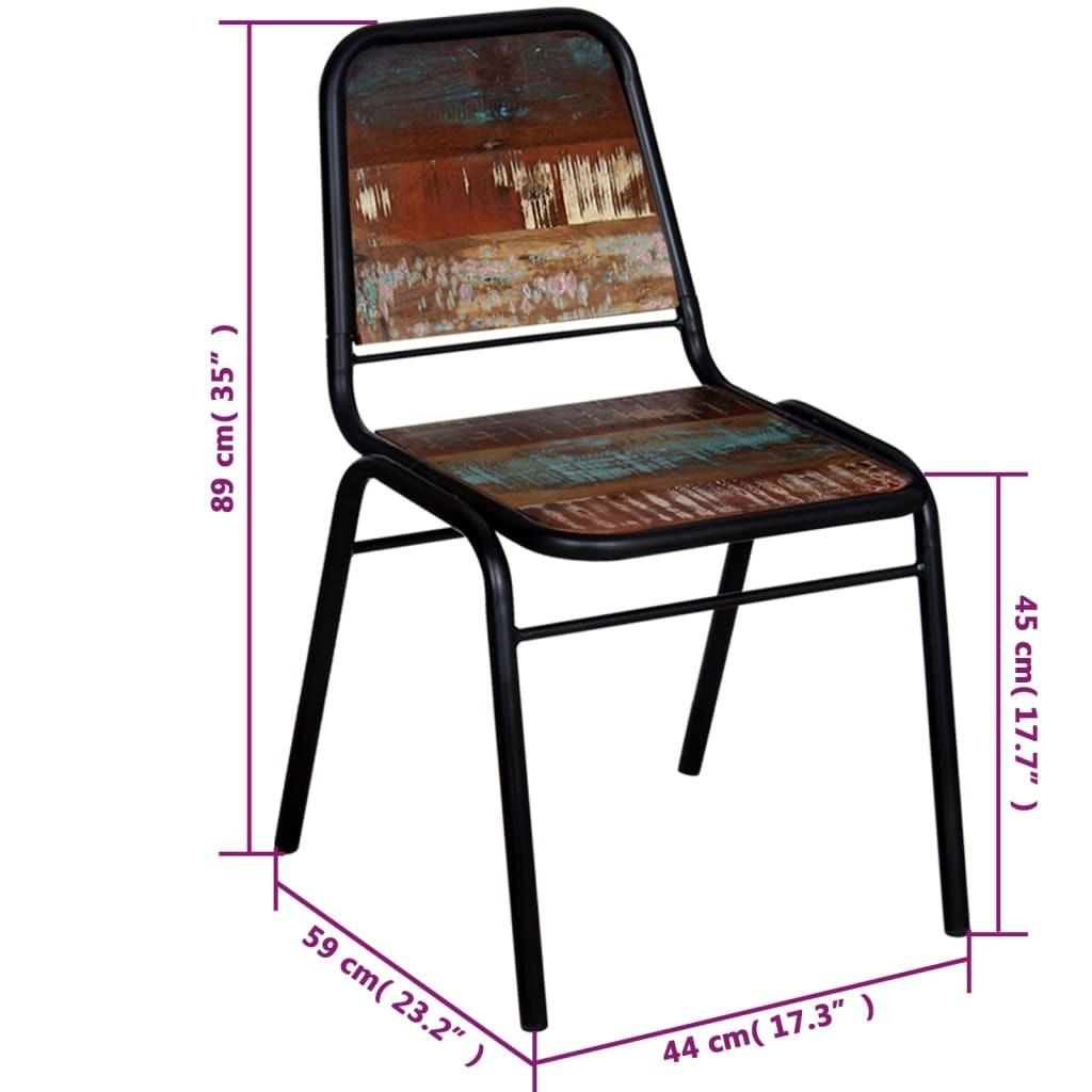 VidaXL sedia da pranzo Legno  