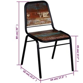 VidaXL Esszimmerstuhl holz  