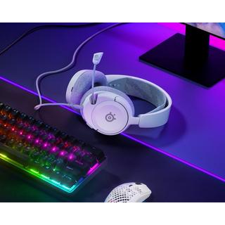 steelseries  Steelseries Arctis Nova 1 Kopfhörer Kabelgebunden Kopfband Gaming Weiß 