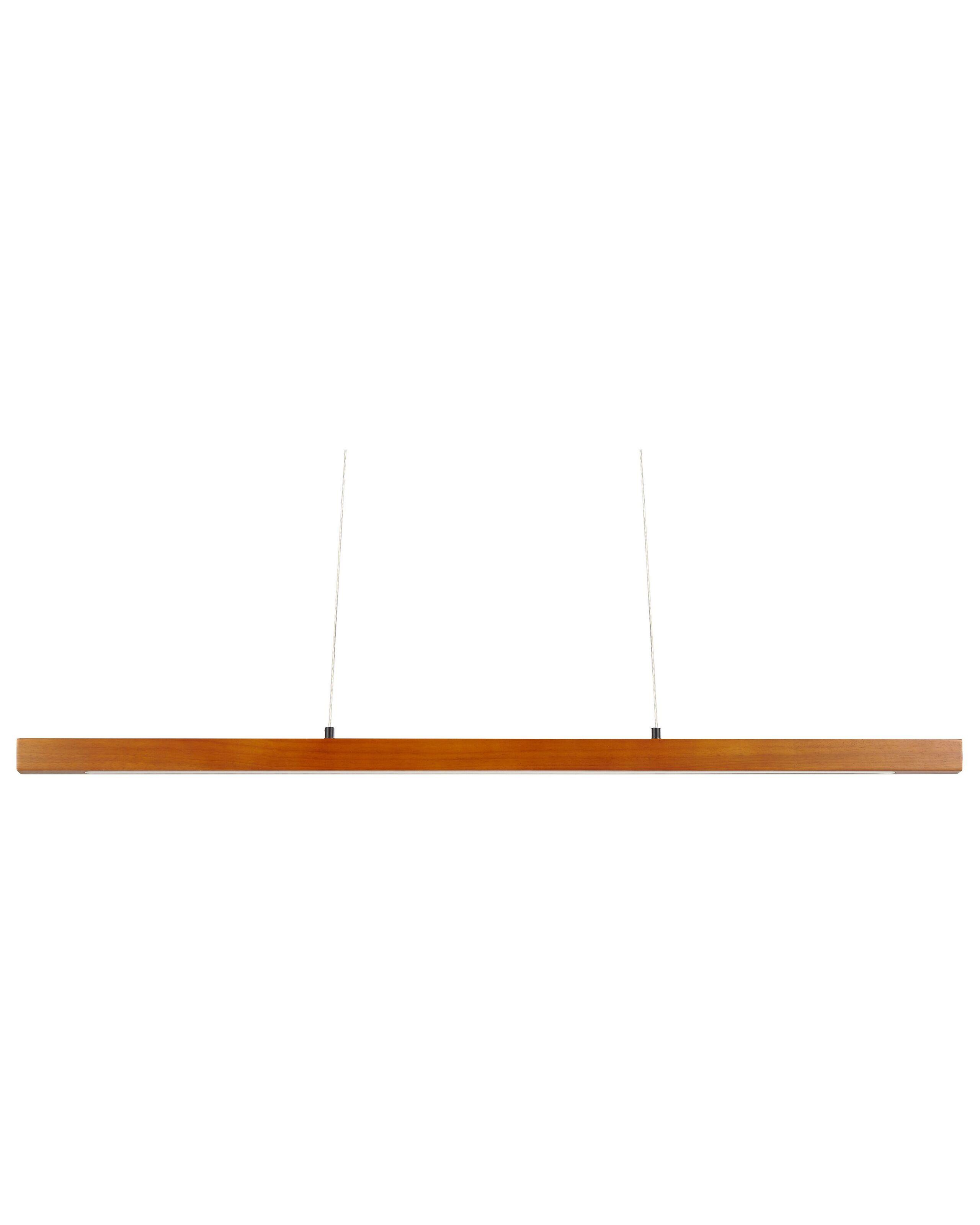 Beliani Lampe suspension en Bois de chêne Rustique STEWARTS  