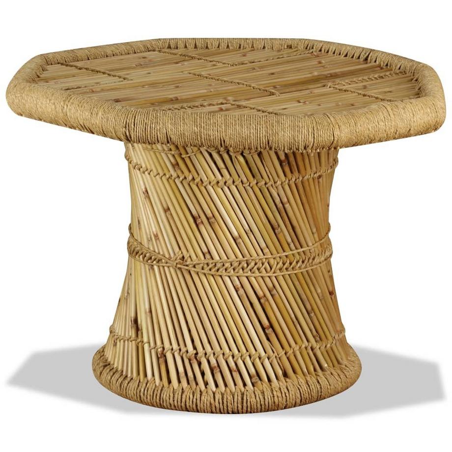 VidaXL Table basse bambou  