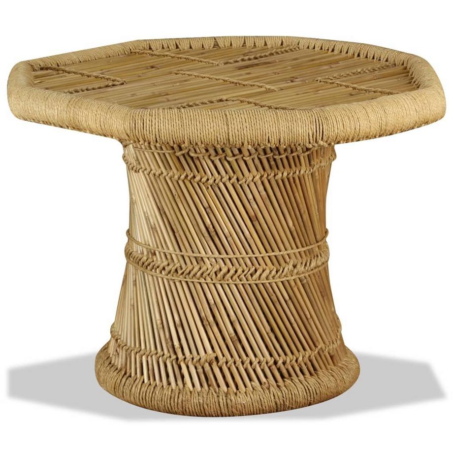 VidaXL Table basse bambou  