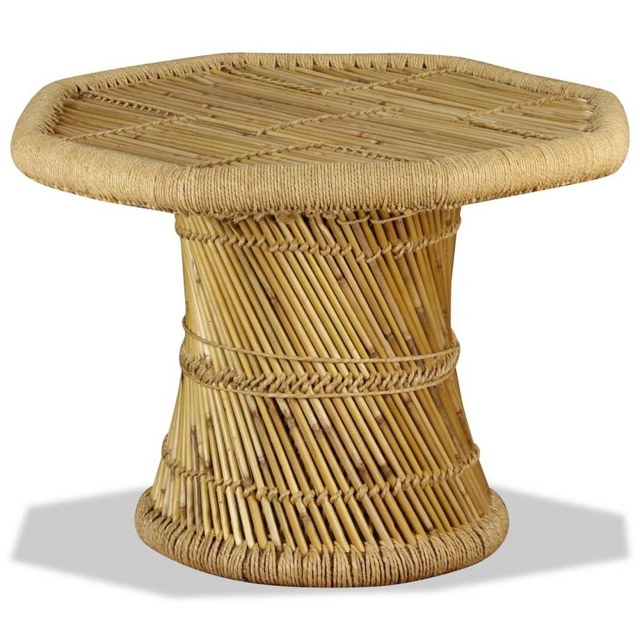 VidaXL Table basse bambou  