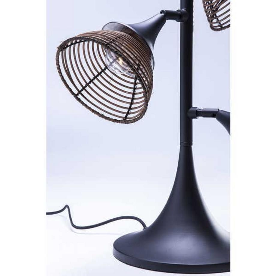 KARE Design Lampe à poser en rotin Tre  