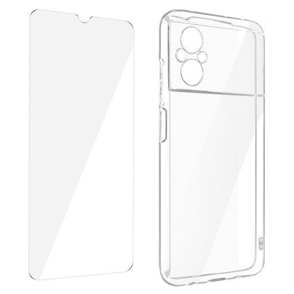 Avizar  Coque Souple + Verre Xiaomi Poco M5 