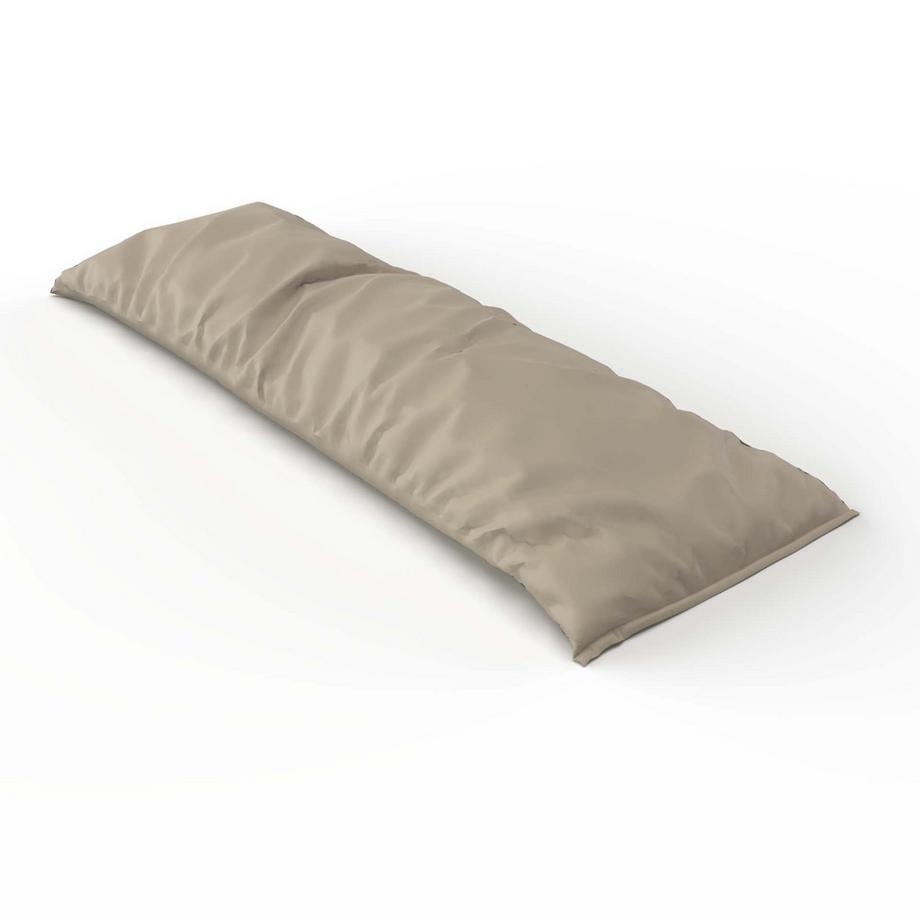 Lotus Bettwaren Fodera per cuscino da fianco in raso tinta unita  