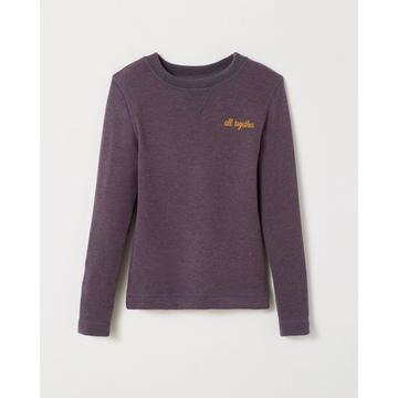 Sweatshirt aus angerautem Thermolactyl-Molton Sensitive, Wärmegrad Intense 5.