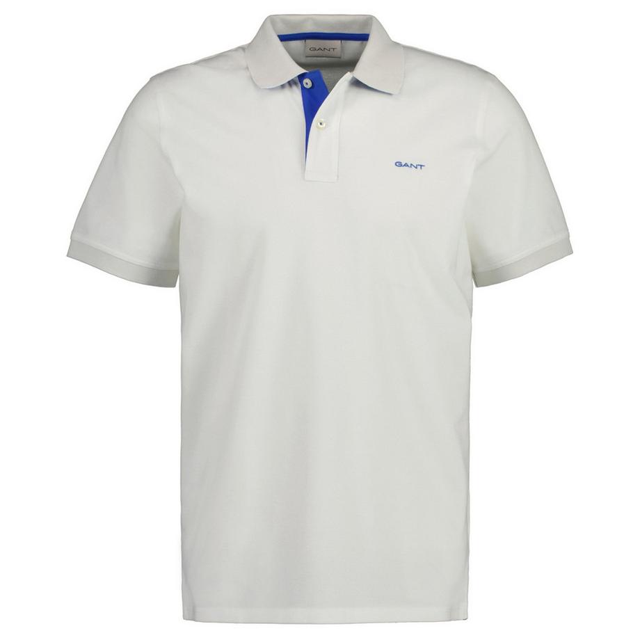 Poloshirt  1er Pack Bequem sitzend-REGULAR CONTRAST PIQUE RUGGER
