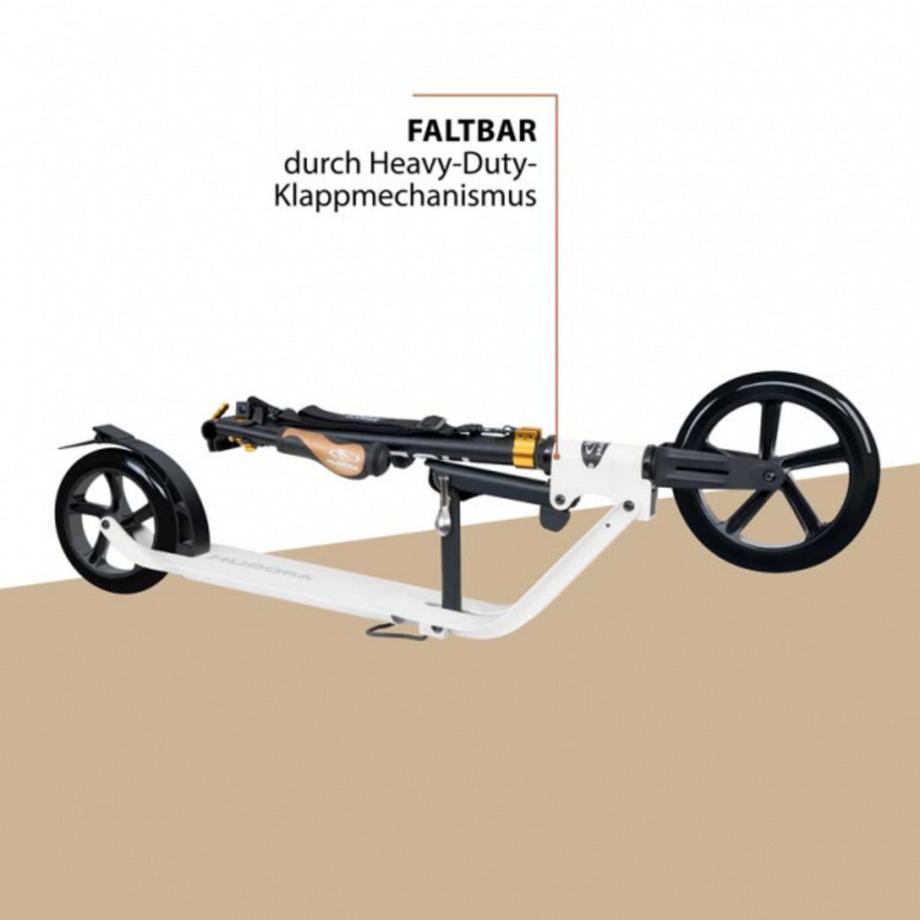 HUDORA  Scooter Big Wheel Style 230 Weiss 